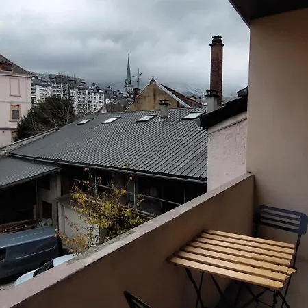 アパート Studio Aix-Les-Bains *